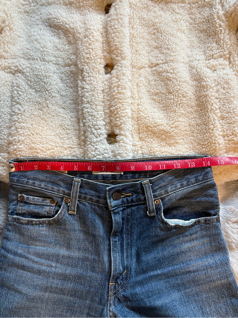Levi's Relaxed Wide Leg Jeans in Classic Blue Denim - Picture 7 of 12